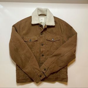 H&M Corduroy Sherpa Jacket